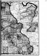 Missouri State Map - right, Boone County 1917